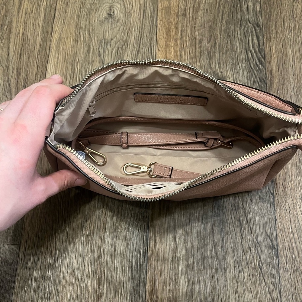 NWOT Nine West Blush Pink Handbag - Picture 4 of 9